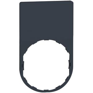 Tastenplatte für Befehls- und Meldegeräte - Schildträger 30x50mm ohne Schild unbeschriftet für Harmony 22mm - ZBYP6101