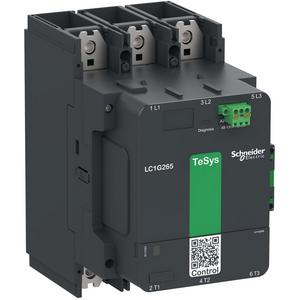 Leistungsschütz, AC-schaltend - Leistungsschütz TeSys control - Giga, 3-polig, 265A AC3, 100-250V ACDC Spule - LC1G265KUEN