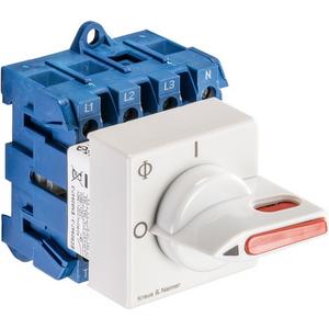 Lasttrennschalter - Hauptschalter 4-pol. 45mm-Schnappschienenbef. - 70010990