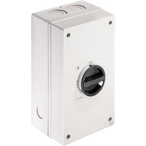 Lasttrennschalter - Hauptschalter 4pol+1NO/1NC AP-Gehäuse IP65 - 70011358