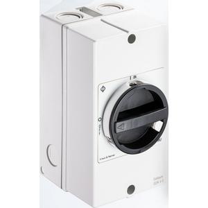 Lasttrennschalter - Hauptschalter 4pol+1NO/1NC AP-Gehäuse IP66 - 70018663