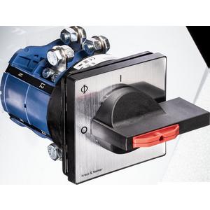 Lasttrennschalter - Hauptschalter 4-pol. 4-Loch-Frontbef 130x130 - 70018712