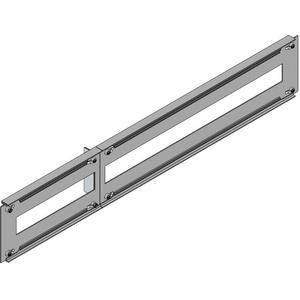 Abdeckung für Verteilerfeld - Blenden Teilungs-Set Breite D Kunststoff, 1/3 + 2/3 geteilt - BDS150-1/3/KS