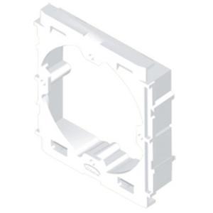 Einbaudose für Geräteeinbaukanal - Einbausatz für Datenvorrichtung 80mm aus U24X - 93604