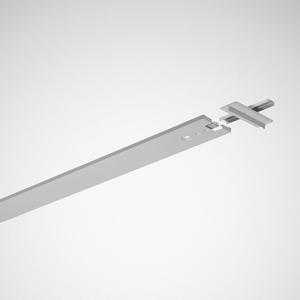 Mechanisches Zubehör - Luceo Slim Lichtbandkupplung in silber inkl. Anbauplatte für H2 Leuchten - 7178300