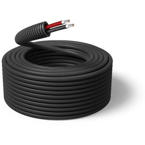 Elektro-Installationsrohr Kunststoff, vorverdrahtet - Panzerflex vorverdrahtet + H1Z2Z2-K 2X4 SW/RT - U2Z2Z2K40NR