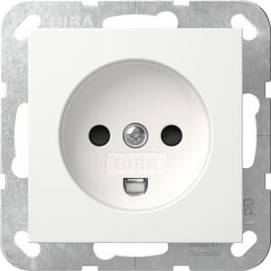 Steckdose - Steckdose Dänisch SH System 55 Reinweiß matt - 442227