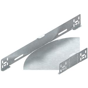 Bogen für Kabelrinne - Wink. Formstück 0-90° für KR 60x100mm ungeloch. Seitenholmen Stahl inkl. Zubehör - 923786