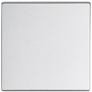 Abdeckung für Schalter, Taster, Dimmer, Jalousie - Smart Switch 1-fach Wippe alusilber - Plattform 63 - 2CKA006730A0144