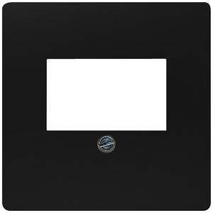 Kommunikationstechnik - DELTA i-system Abdeckungplatte für TAE-Anschlussdose und Lautsprecher Soft sw - 5TG25632SB