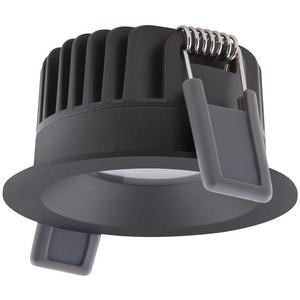FR-Downlights und Einbaustrahler - Einbaustrahler SPOT FIX 36° P 8W 927 PS DIM IP44 schwarz - 4099854000126