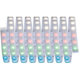 LED-Bänder und Zubehör - MaxLED 1000 Basisset 3m RGBW IP44 Cover 3000K 33W 230/24V 75VA Silber - 70529