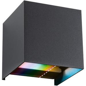 FR-Wandleuchten - Outdoor 230V Wandleuchte Cybo RGBW Zigbee 2000-6500K anthrazit - 94847