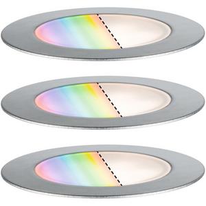 Bodeneinbauleuchte - Outdoor Plug and Shine Floor Set RGBW IP67 ZigBee - 94752