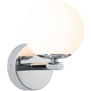 FR-Wandleuchten - Wandleuchte Gove IP44 LED 5W satiniert/chrom Glas/Metall - 71067
