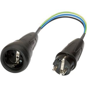 Adapter für Prüf- und Messgeräte - Passiver Messadapter 16 A für Leckstromzange CM 9 zur Prüfung 1-phasiger Geräte - 044131