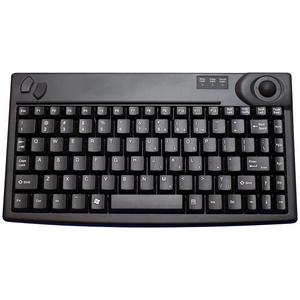 Tastatur - Hochwertige Industrie-Tastatur mit integriertem Trackball - 044154