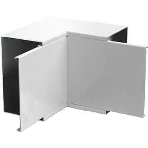 Inneneck für Brandschutzkanal - Inneneck mit Brandschutzgewebe 330x200x330 mm Stahl pulverbeschichtet reinweiß - 7218060