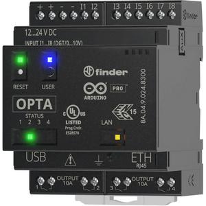 Logikmodul - Logikrelais 24V DC - 8/4 Ein- Ausgänge 10A - USB-C / RJ45 - Open Source / Cloud - 8A.04.9.024.8300