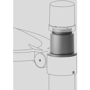 Elektrisches Zubehör - Mastaufsatz Silber - 71220A