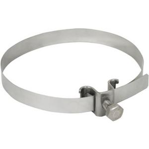 Leitungshalter für Blitzschutz - Leitungshalter für Regenfallrohre NIRO Ø 50-120 mm Rd. 6-8 mm - 200029