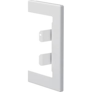 Wandanschlussblende für Geräteeinbaukanal - Wand-Blende BR/H/N/A/S 68x100 OT80 verkehrsweiß - BR65100W9016