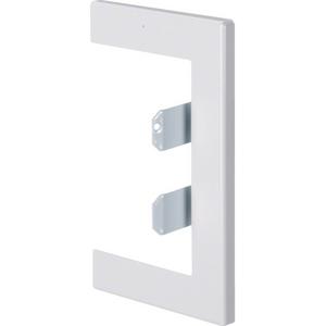 Wandanschlussblende für Geräteeinbaukanal - Wandanschlussblende für BRP/BRHP/BRAP 65x100 mm aus Stahlblech in verkehrsweiß - BRP65100W9016