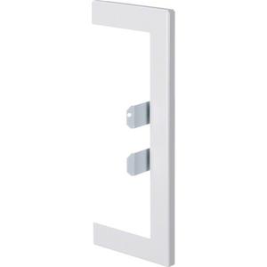 Wandanschlussblende für Geräteeinbaukanal - Wandanschlussblende für BRP/BRAP/BRHP 65x170 mm aus Stahlblech in verkehrsweiß - BRP65170W9016