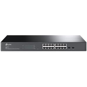 Netzwerk Switch - 19 Zoll Switch 16xGB 2xSFP Metall Gehäuse - TL-SG2218