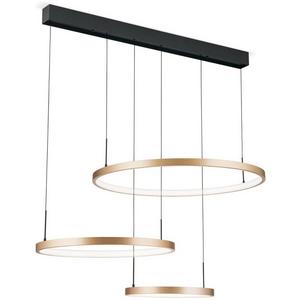 Pendelleuchte - SPHERE Hängeleuchte 6-1711/3 gold-matt LED 85W 2800 lm 3000K - 060.1711-01