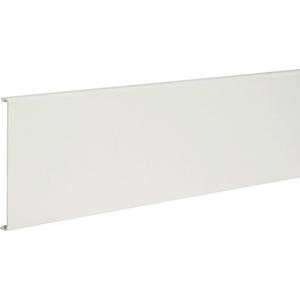 Oberteil für Leitungsführungskanal - Leitungsführungskanal-Oberteil aus PVC zu LF mit Oberteilbreite 90mm lichtgrau - LF9027035