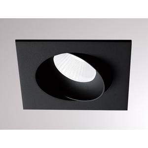 Downlights und Einbaustrahler - KALIO SQUARE R Einbaustrahler schwarz LED 8W 2700K - 308-30023600