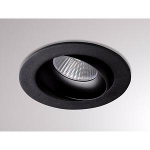 Downlights und Einbaustrahler - KALIO ROUND R Einbaustrahler schwarz LED 8W 3000K - 308-30019600