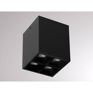 Anbauleuchte - LIRO SD Deckenaufbauleuchte schwarz LED 10W 3000K 34° - 472-20089660