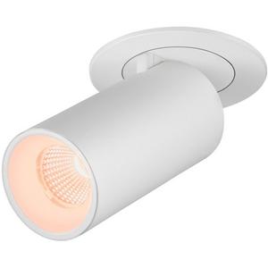 Downlights und Einbaustrahler - NUMINOS PROJECTOR S Deckeneinbauleuchte 2700 K 20° zylindrisch weiß/weiß - 1006931