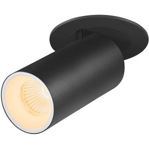 Downlights und Einbaustrahler - NUMINOS PROJECTOR S Deckeneinbauleuchte 3000 K 20° zylindrisch schwarz/weiß - 1006940