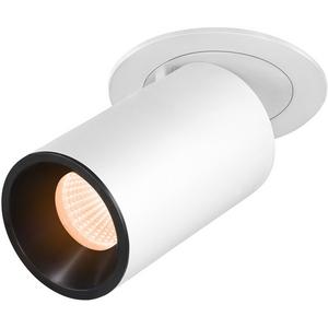 Downlights und Einbaustrahler - NUMINOS PROJECTOR M Deckeneinbauleuchte 2700 K 55° zylindrisch weiß/schwarz - 1006990