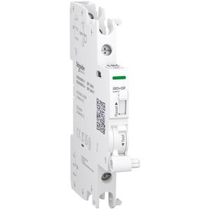 Zubehör für Reiheneinbaugeräte - Hilfskont. Fernmeldeschalte Acti9 iSD+O 2mA bis 100m 24VAC - 250V 24VDC bis 220V - A9A26919