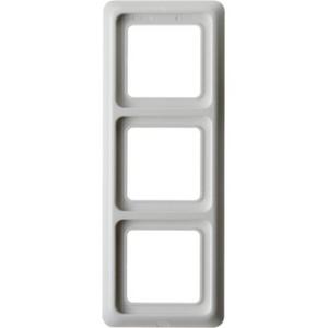 Abdeckrahmen - Abdeckrahmen 3-fach mit Dichtung wg Up IP44 - polarweiß/ glänzend - 133009