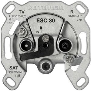 Antennensteckdose - Sat-Einzelanschlussdose ESC 30 3-fach - 21110013