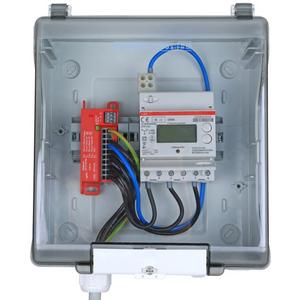 Überspannungsableiter für Energietechnik/Stromversorgung - Überspannungsableiter Typ 2+3 DEHNcube im Gehäuse IP65 für Emob incl. Zähler - 900903