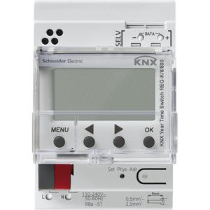 Zeitschaltuhren KNX - KNX Jahreszeitschaltuhr REG-K/8/800 lichtgrau - MTN6606-0008