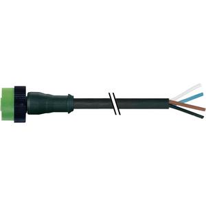 Konfektioniertes Sensor-Aktor-Kabel - MQ12 Bu. 0° A-kod. freies Ltg-ende - 7050-12221-6340750