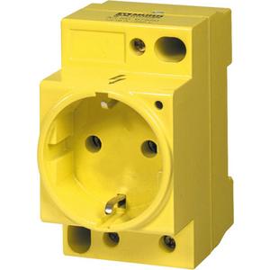 Schalter-/Steckdosenkombination - Modlink MSVD Steckdose Deutschland gelb - 67950