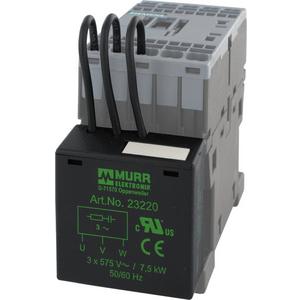 Zubehör für Niederspannungs-Schalttechnik - Motorentstörmodul zum Anschluß an Siemensschaltgerät S00 - 23221