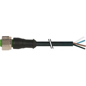 Konfektioniertes Sensor-Aktor-Kabel - M12 Bu. 0° A-kod. freies Ltg-ende - 7000-12221-6342000