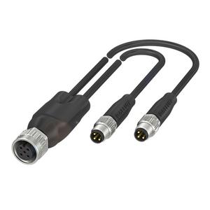 Konfektioniertes Sensor-Aktor-Kabel - Y-Verteiler BCC0E84 - BCC0E84