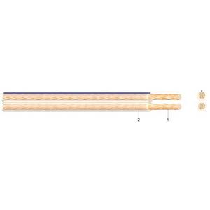 Lautsprecherleitung - Lautsprecherleitung feindrahtig LFZ-XY 2x4 Eca 100m - LFZ-XY 2X 4    TRANS