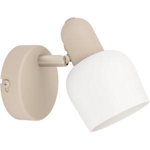 Wandleuchte - CORATO Wandleuchte 1xE14 Sand/Nickel/Opal - 900714