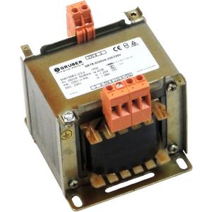 Einphasen-Steuertransformator - Steuertransformator 230/230VAC I1: 1,2A / I2: 1,09A - Primäranzapfung +/- 5% - GRTR-0250VA-230/230V